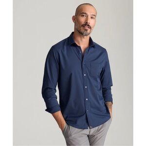 UNTUCKIT Performance Gironde Shirt in Navy Size XXL